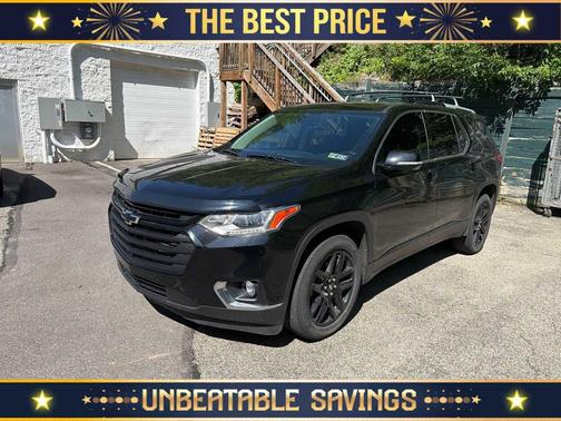 Mosaic Black Metallic 2018 Chevrolet Traverse LT Leather