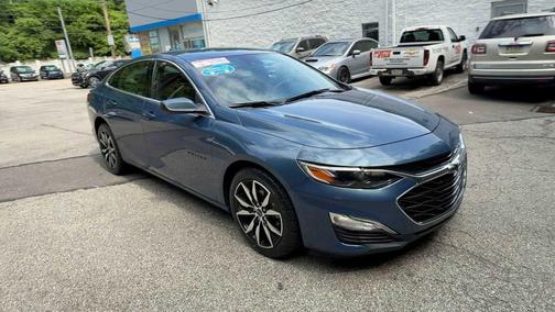 Lakeshore Blue Metallic 2024 Chevrolet Malibu FWD RS