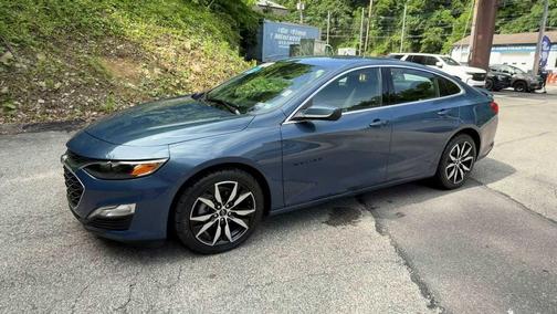 Lakeshore Blue Metallic 2024 Chevrolet Malibu FWD RS