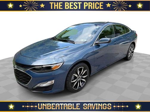 Lakeshore Blue Metallic 2024 Chevrolet Malibu FWD RS