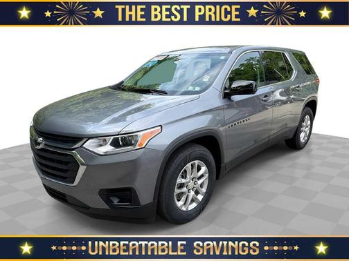 Satin Steel Metallic 2020 Chevrolet Traverse LS