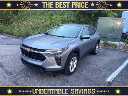 Sterling Gray Metallic 2025 Chevrolet Trax LS