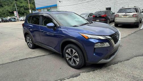 Caspian Blue Metallic 2022 Nissan Rogue SV