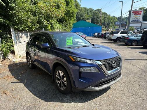 Caspian Blue Metallic 2022 Nissan Rogue SV
