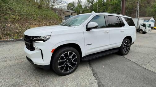 Summit White 2023 Chevrolet Tahoe 4WD RST