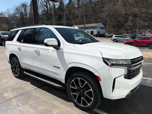 Summit White 2023 Chevrolet Tahoe 4WD RST