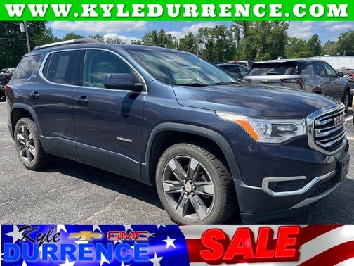 Blue Steel Metallic 2018 GMC Acadia SLT-2