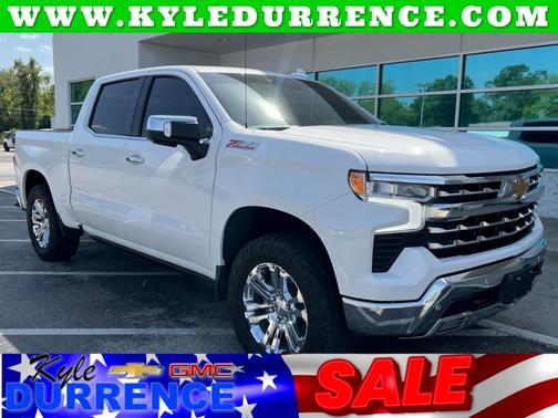 Summit White 2025 Chevrolet Silverado 1500 LTZ