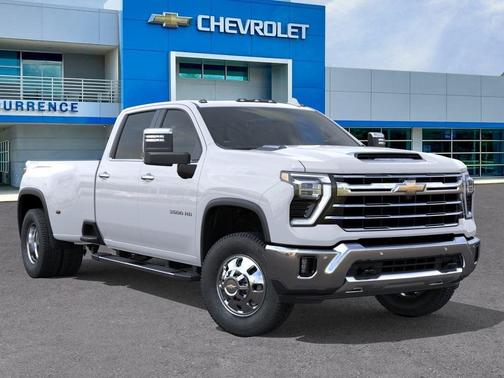Summit White 2026 Chevrolet Silverado 3500 LTZ