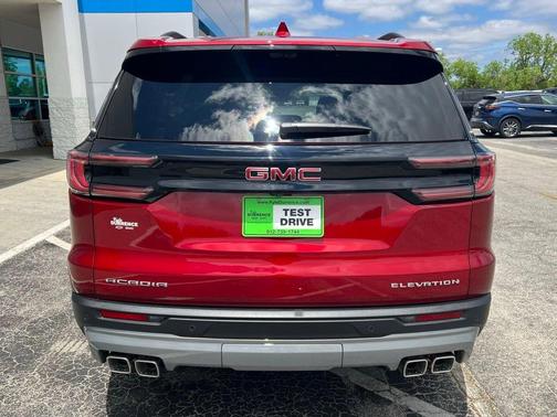 Volcanic Red 2026 GMC Acadia Elevation
