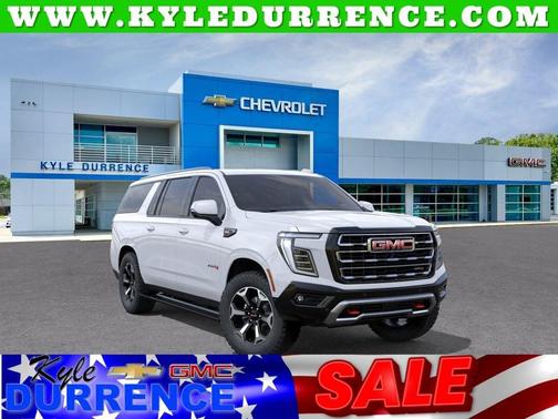 Summit White 2026 GMC Yukon XL AT4