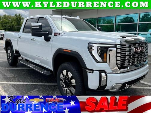 Glacier White 2026 GMC Sierra 2500 Denali