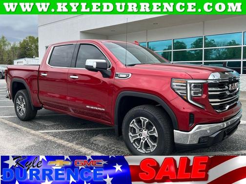 Volcanic Red 2026 GMC Sierra 1500 SLT