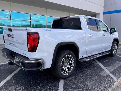 Glacier White 2026 GMC Sierra 1500 SLT