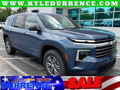 Lakeshore Blue Metallic 2026 Chevrolet Traverse LT