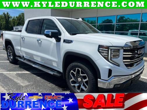 Summit White 2026 GMC Sierra 1500 SLT