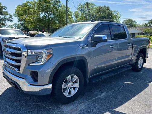 Gray 2021 GMC Sierra 1500 SLE