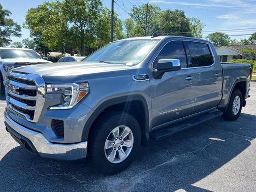 Gray 2021 GMC Sierra 1500 SLE