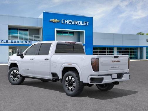 Glacier White 2026 GMC Sierra 3500 Denali