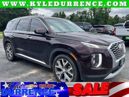 Burgundy 2020 Hyundai PALISADE SEL