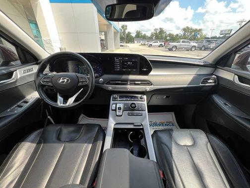 Burgundy 2020 Hyundai PALISADE SEL