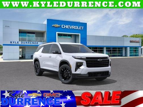 Polar White 2026 Chevrolet Traverse LT