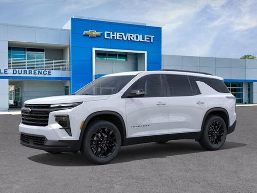 Polar White 2026 Chevrolet Traverse LT