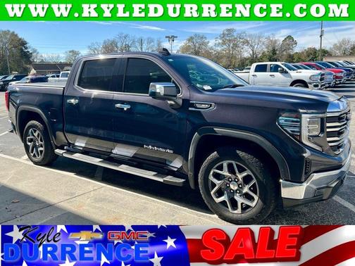 Titanium Rush Metallic 2022 GMC Sierra 1500 SLT