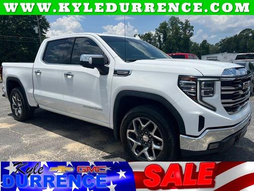 Summit White 2024 GMC Sierra 1500 SLT