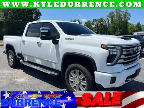 Summit White 2025 Chevrolet Silverado 2500 High Country Truck