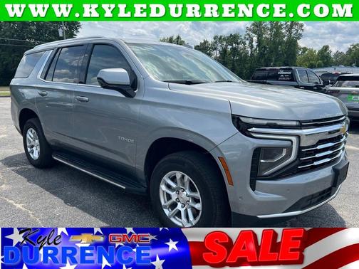 Sterling Gray Metallic 2025 Chevrolet Tahoe LT