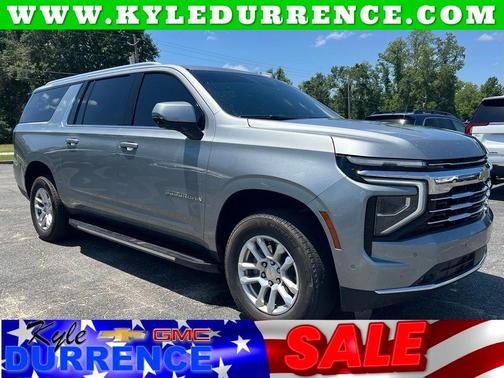 Sterling Gray Metallic 2025 Chevrolet Suburban LT