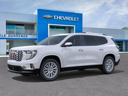Glacier White 2026 GMC Acadia Denali