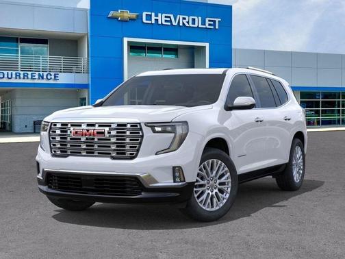 Glacier White 2026 GMC Acadia Denali