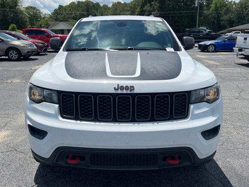 Bright White Clearcoat 2018 Jeep Grand Cherokee Trailhawk