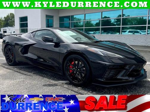 Black 2026 Chevrolet Corvette Stingray w/2LT