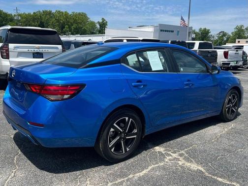 Electric Blue Metallic 2025 Nissan Sentra SV