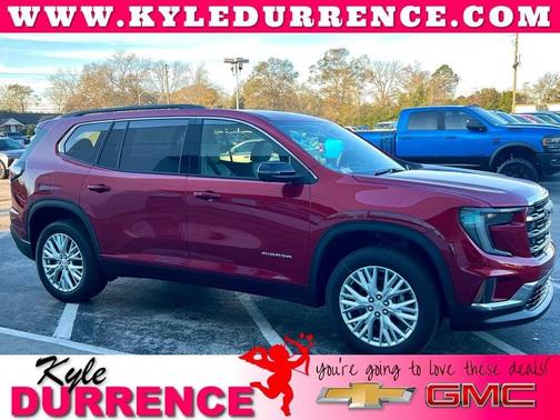 Volcanic Red 2026 GMC Acadia Elevation SUV