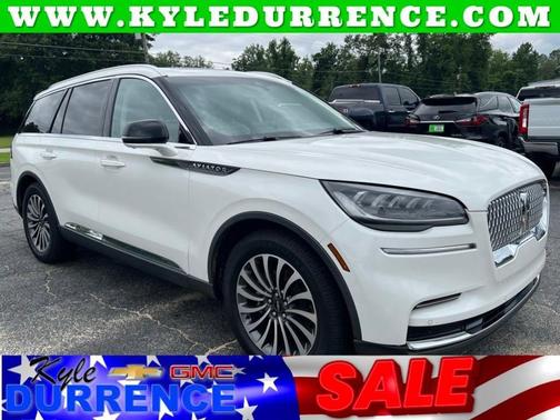 White Metallic 2023 Lincoln Aviator Reserve RWD