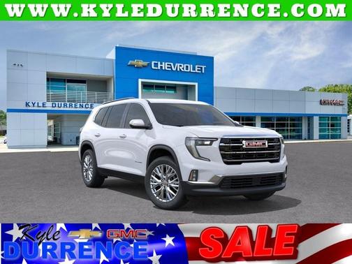 Summit White 2026 GMC Acadia Elevation