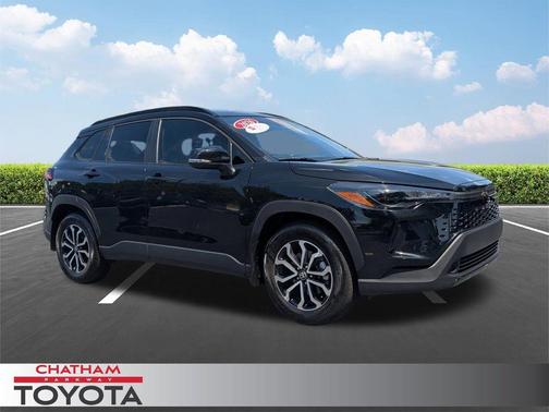 Jet Black 2026 Toyota Corolla Cross Hybrid SE
