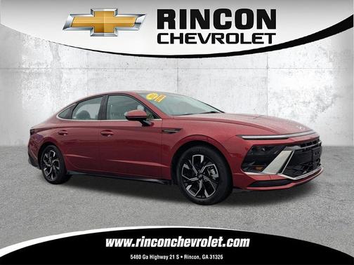Red 2025 Hyundai SONATA SEL