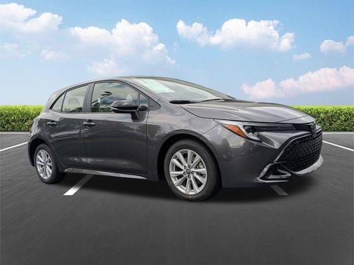 Magnetic Gray Metallic 2027 Toyota Corolla Hatchback SE