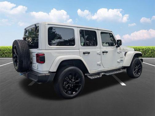 Bright White Clearcoat 2024 Jeep Wrangler 4xe Sahara