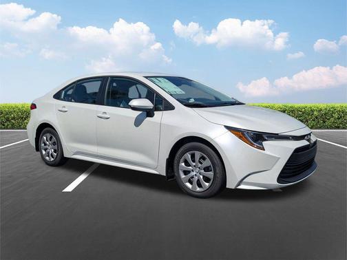 Wind Chill Pearl 2026 Toyota Corolla LE