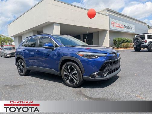 Blue Crush Metallic 2023 Toyota Corolla Hybrid SE