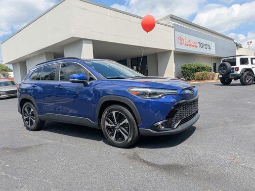 Blue Crush Metallic 2023 Toyota Corolla Hybrid SE