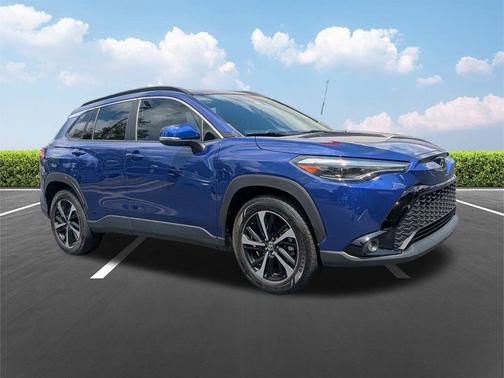 Blue Crush Metallic 2023 Toyota Corolla Hybrid SE