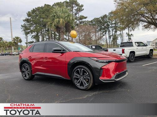 Supersonic Red w/Black Roof 2023 Toyota bZ4X Limited