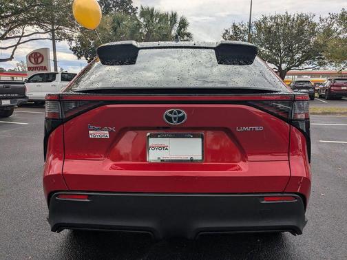 Supersonic Red w/Black Roof 2023 Toyota bZ4X Limited